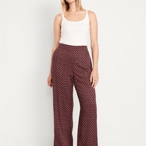 Old Navy High Waisted Wide Leg Playa Pants